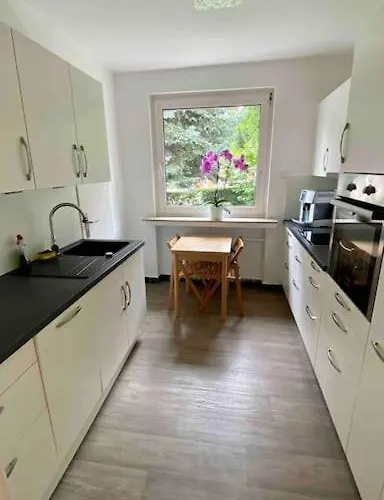 公寓 Zentral In Buer,ruhig,eg,garten,terrasse,garage *