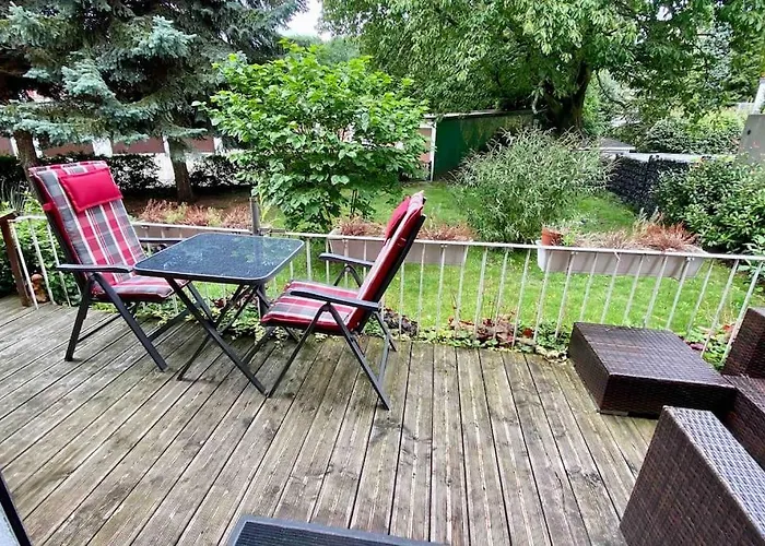 公寓 Zentral In Buer,ruhig,eg,garten,terrasse,garage *